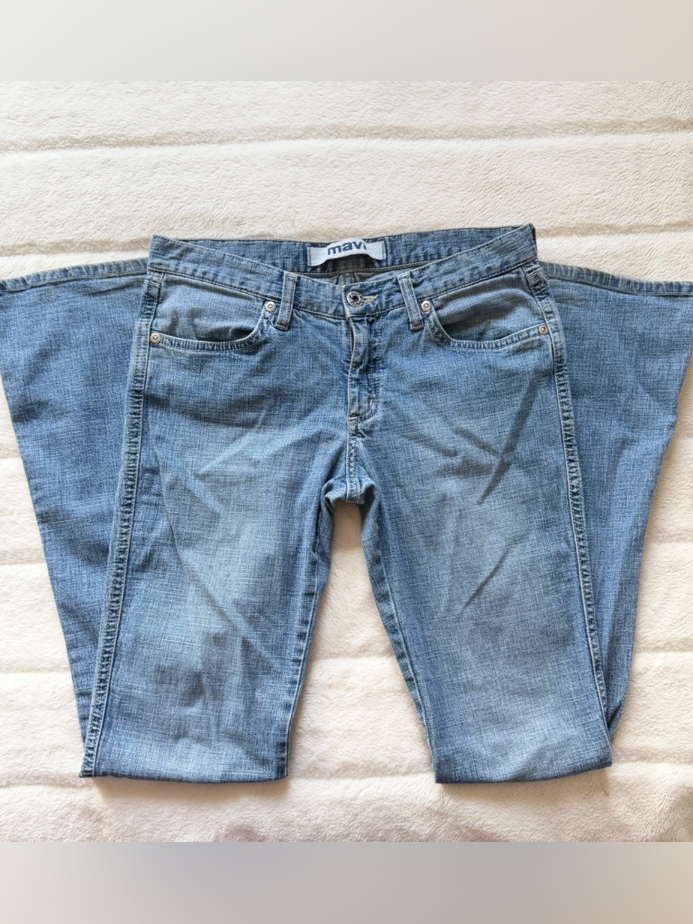 Y2K Mavi Low Rise Flare Jeans Size 26